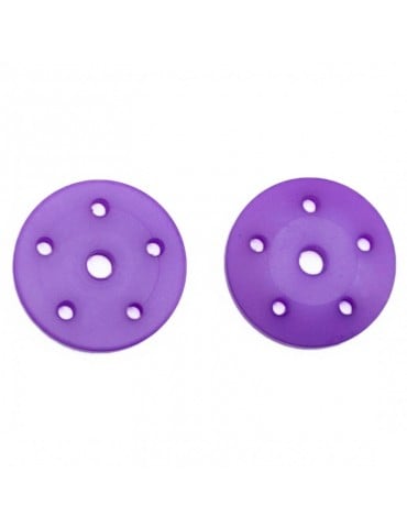 16mm Conical Shock Pistons Purple (5x1.5mm) (2pcs)