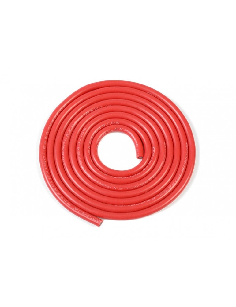 Silicone Wire Powerflex 16AWG Red (1m)